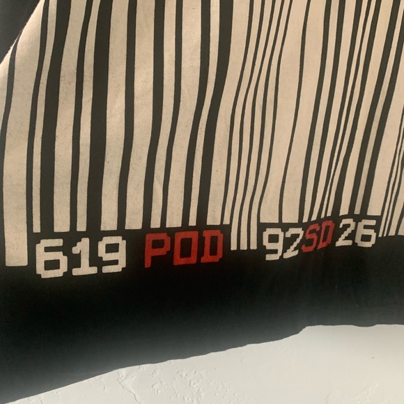 Payable On Death POD 619 Barcode MDNY Merch Direct Black Size Large - Picture 6 of 9
